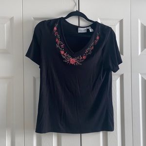 Jaclyn Smith Floral blouse